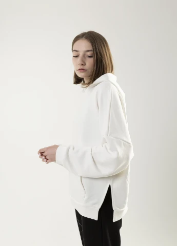 Худі жіноче "Slit" Oversize молочний Intruder (229691488)