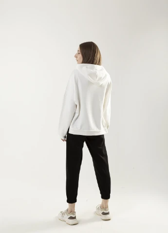 Худі жіноче "Slit" Oversize молочний Intruder (229691488)