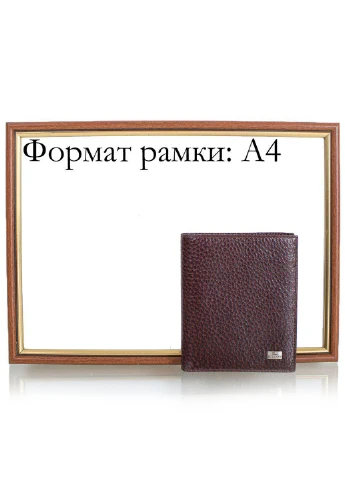 Чоловіче шкіряне портмоне 13,5х11,5х1,5 см Desisan (195771736)