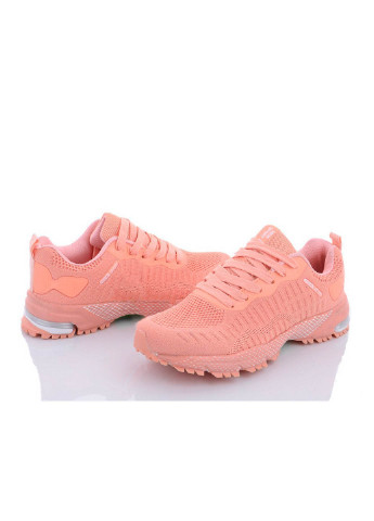Розовые осенние женские кроссовки New Sport