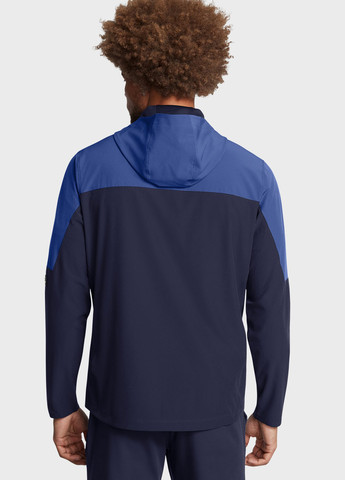 Темно-синяя демисезонная ветровка Under Armour