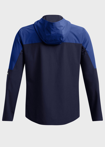 Темно-синяя демисезонная ветровка Under Armour