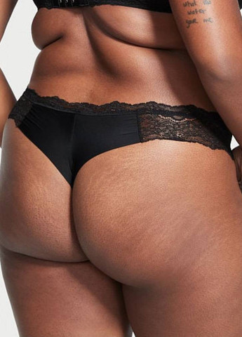 Чорний демісезонний комплект (бюстгальтер, трусики) Victoria's Secret