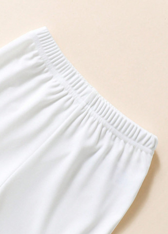 Комбинированный летний костюм (блуза, брюки, шарф) SHEIN