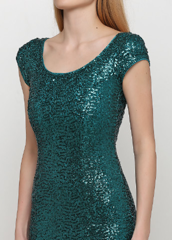 Зелена коктейльна плаття, сукня H&M однотонна