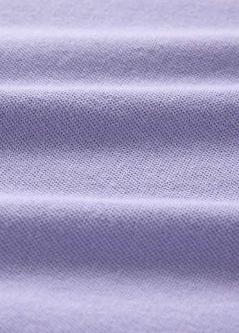 Сиреневая футболка-поло для мужчин Gap однотонная