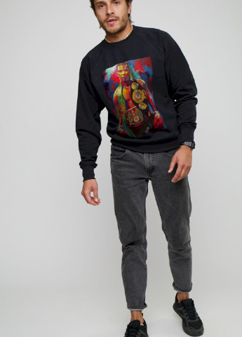 Черный свитшот мужской YAPPI (198688764)