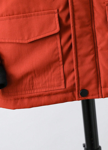 Теракотова демісезонна куртка SHEIN