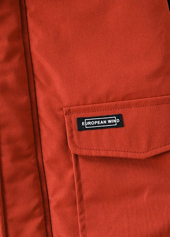 Теракотова демісезонна куртка SHEIN