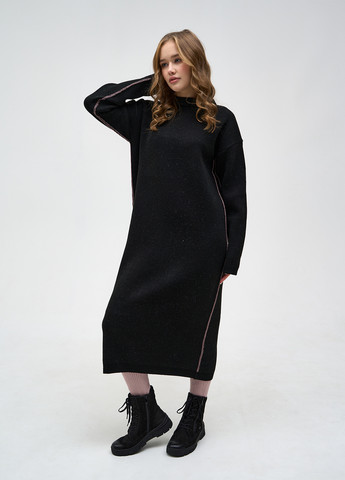 Черное кэжуал платье платье-свитшот Sewel однотонное