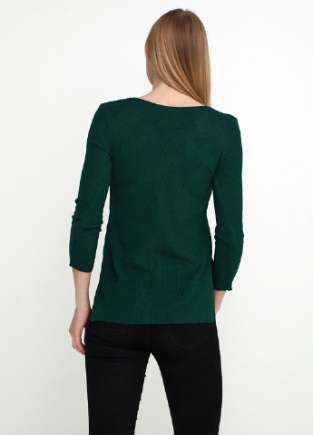 Бутылочный зеленый демисезонный пуловер пуловер Akdeniz