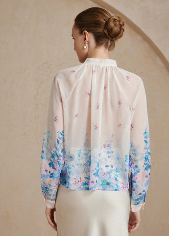 Кремова блуза SHEIN