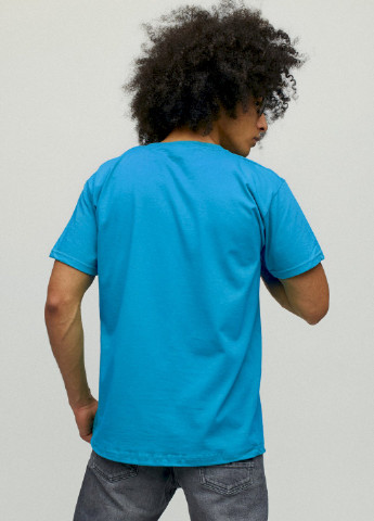 Світло-синя футболка чоловіча YAPPI