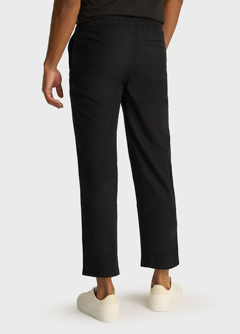 Черные кэжуал летние укороченные брюки Calvin Klein Jeans