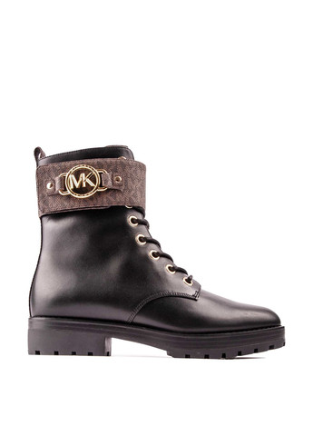 Осенние ботинки берцы Michael Kors с логотипом из искусственной кожи