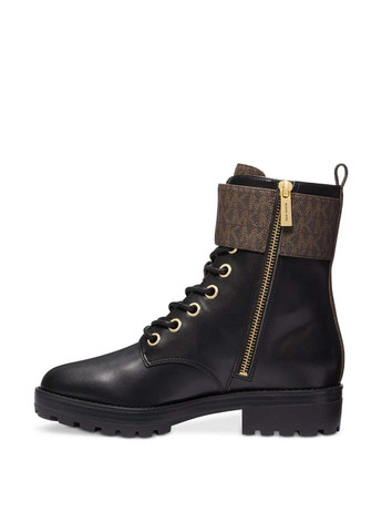 Осенние ботинки берцы Michael Kors с логотипом из искусственной кожи