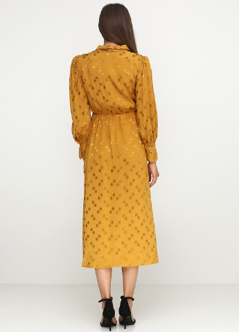 Желтое кэжуал платье Rinascimento однотонное