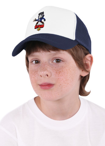 Кепка Тракер детская Ворон Бравл Старс (Crow Brawl Stars) (33404-1059) MobiPrint (220769645)