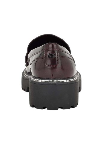 Calvin Klein Туфлі лофери бордовий з штучна шкіра, сша — демісезон (360894656)