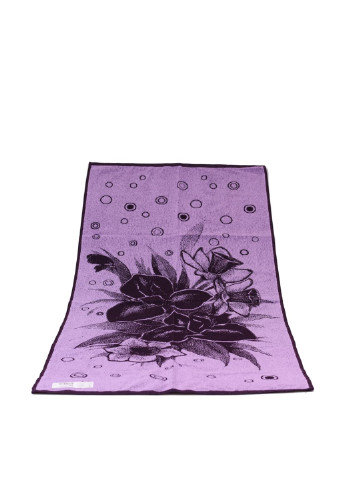 Речицкий текстиль рушник, 67х150 см квітковий фіолетовий виробництво - Білорусь