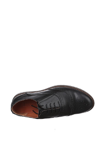 Черные классические туфли Broni на шнурках