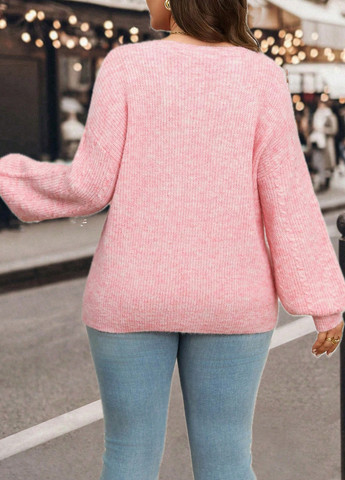 Рожевий демісезонний джемпер джемпер SHEIN