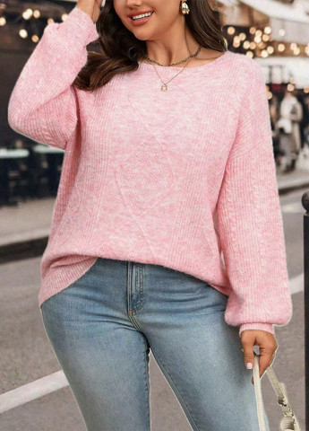 Рожевий демісезонний джемпер джемпер SHEIN