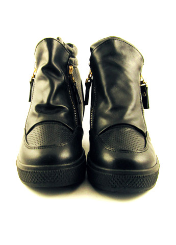 Осенние ботинки сникерсы Haver с молнией из искусственной кожи