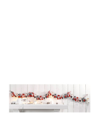 Новорічне прикраса календар Мішечки, 210х12 см Melinera сірі