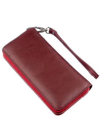 Жіночий шкіряний гаманець-клатч 9х18,5 см st leather (229459184)
