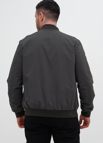 Серо-зеленая демисезонная куртка Trend Collection