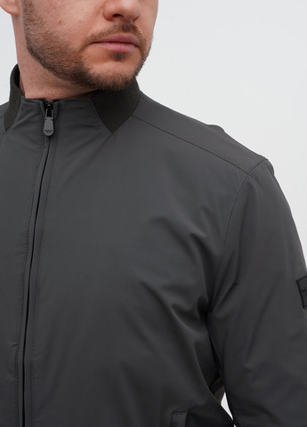 Серо-зеленая демисезонная куртка Trend Collection