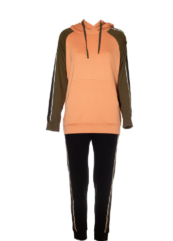 Коралова всесезон костюм жіночий s коралово-чорний 03138 Effetto