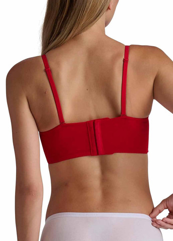 Червоний балконет бюстгальтер Tommy Hilfiger з кісточками нейлон