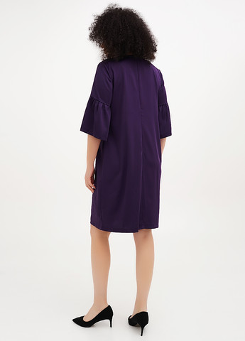 Темно-фіолетова кежуал сукня Imperial однотонна