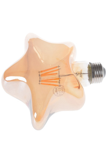 LED E27 6W WW L143 COG лампа светодиодная (мат. золото) Brille (185914219)