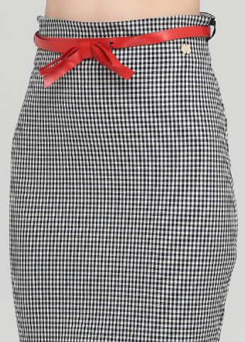 Черно-белая кэжуал в клетку юбка Sarah Chole карандаш