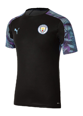 Черная футболка Puma Manchester City FC Trainingsshirt 19/20
