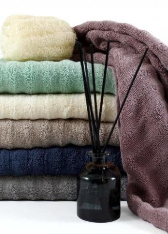 Полотенце махровое Сity, жаккардовое, деним, джинс, размер 50x90 cm Bulgaria-Tex синий