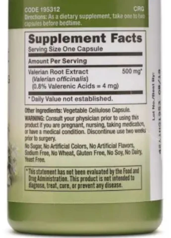 Спеціальний продукт VALERIAN HP 50 caps GNC (254371909)