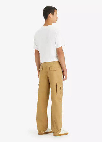 Бежевые кэжуал демисезонные карго брюки Levi's