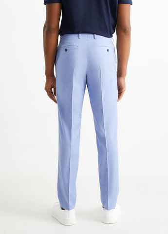 Голубые кэжуал, классические демисезонные чиносы брюки C&A