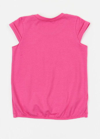 Розовая летняя футболка Z16