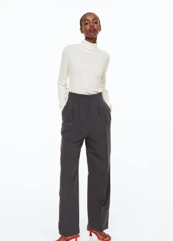 Гольф,молочний, H&M Basic (256199199)