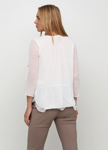 Біла демісезонна блуза Linea Tesini