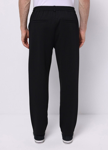 Черные кэжуал демисезонные зауженные брюки Colin's