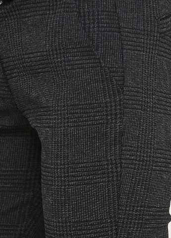 Темно-серые кэжуал демисезонные зауженные брюки LSK
