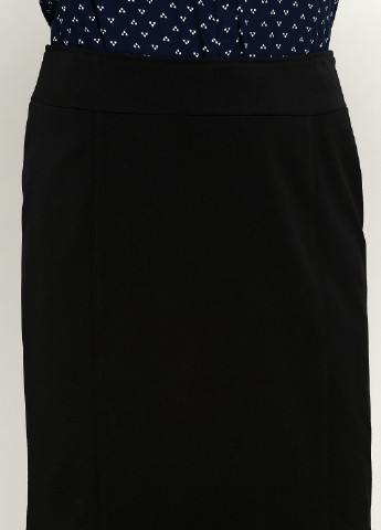 Черная кэжуал однотонная юбка Elton мини