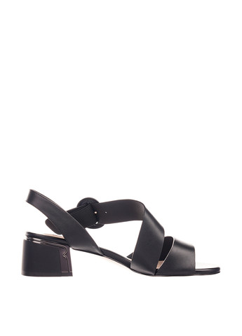 Черные босоножки Blizzarini с ремешком со стразами