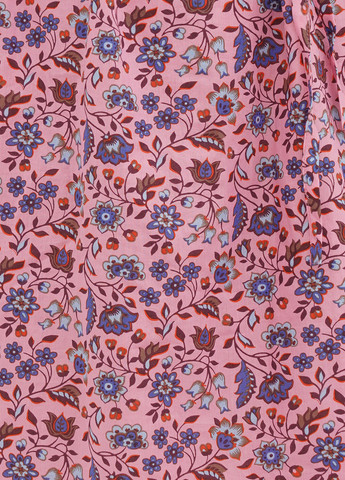 Розовое кэжуал платье оверсайз Boden с цветочным принтом